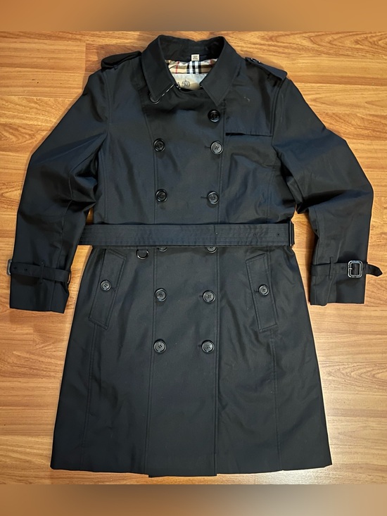 Burberry Jackets & Blazers - Burberry "Chelsea" Heritage Trench Coat VTG Check Lining&Slim Silhouette Sz 12UK